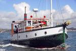 ID 4371 BONDI BELLE - built in 1898 at Whakapara, Northland, New Zealand. She was used as a log tug at Opua in the Bay of Islands around 1920. After the mill closed, she relocated to the Hokianga Harbour....